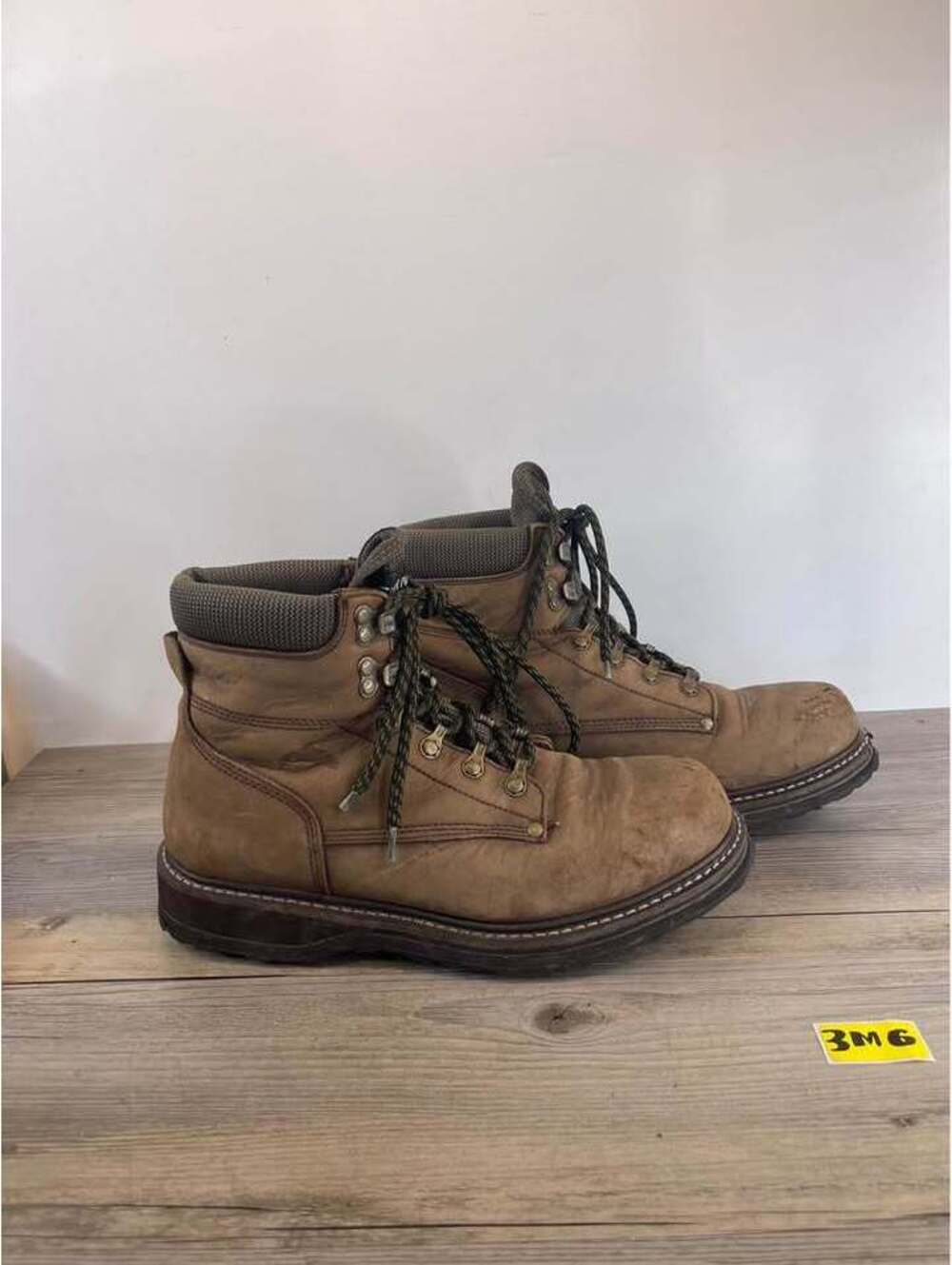 Simms Studded Leather Wading Boots Mens Size 10